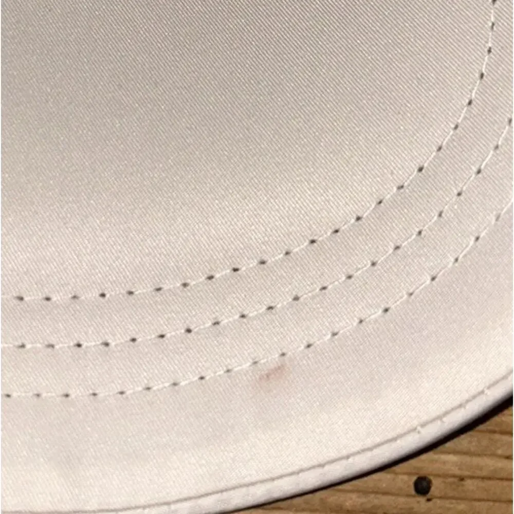 La Valentina Ivory Women’s Hat Adjustable Strap NWT